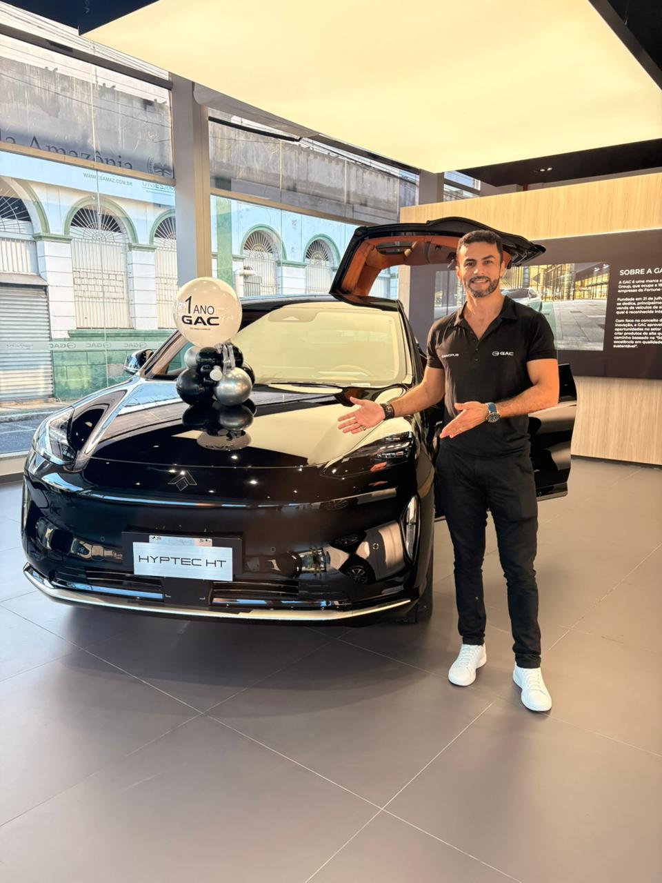 Bruno com o GAC Hyptec HT